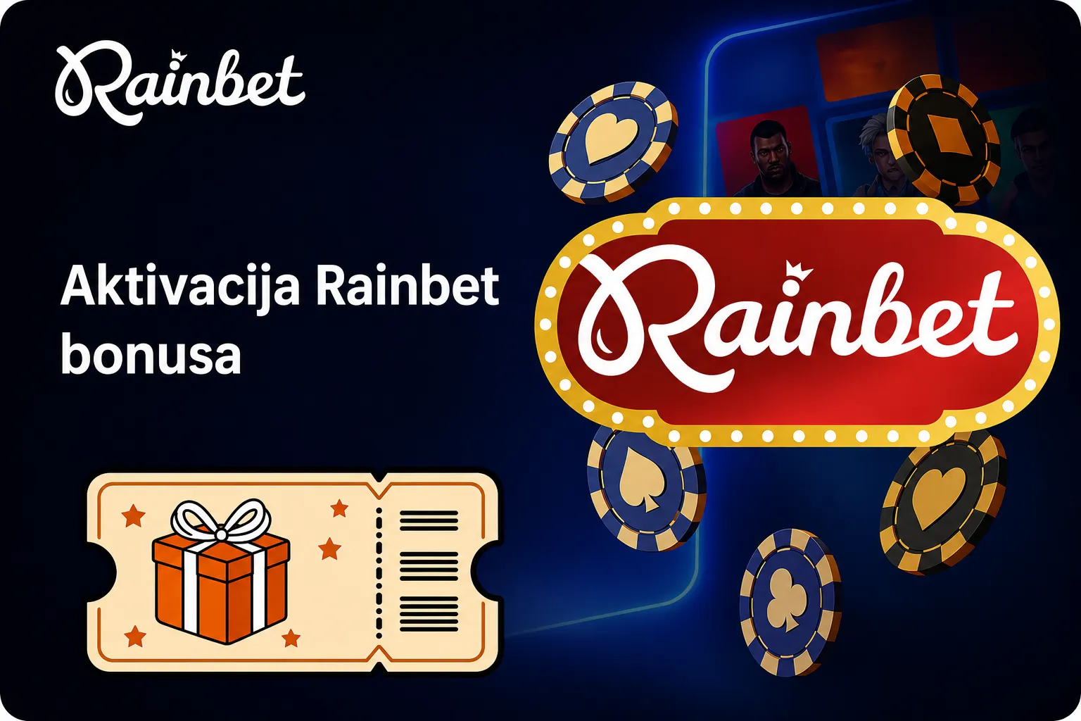 Rainbet aktivacija bonusa u koracima