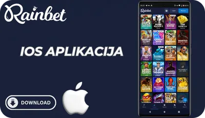 Rainbet aplikacija za iPhone