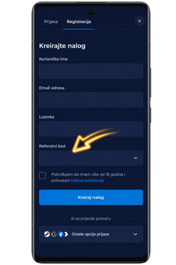 Aktivacija Rainbet promo koda